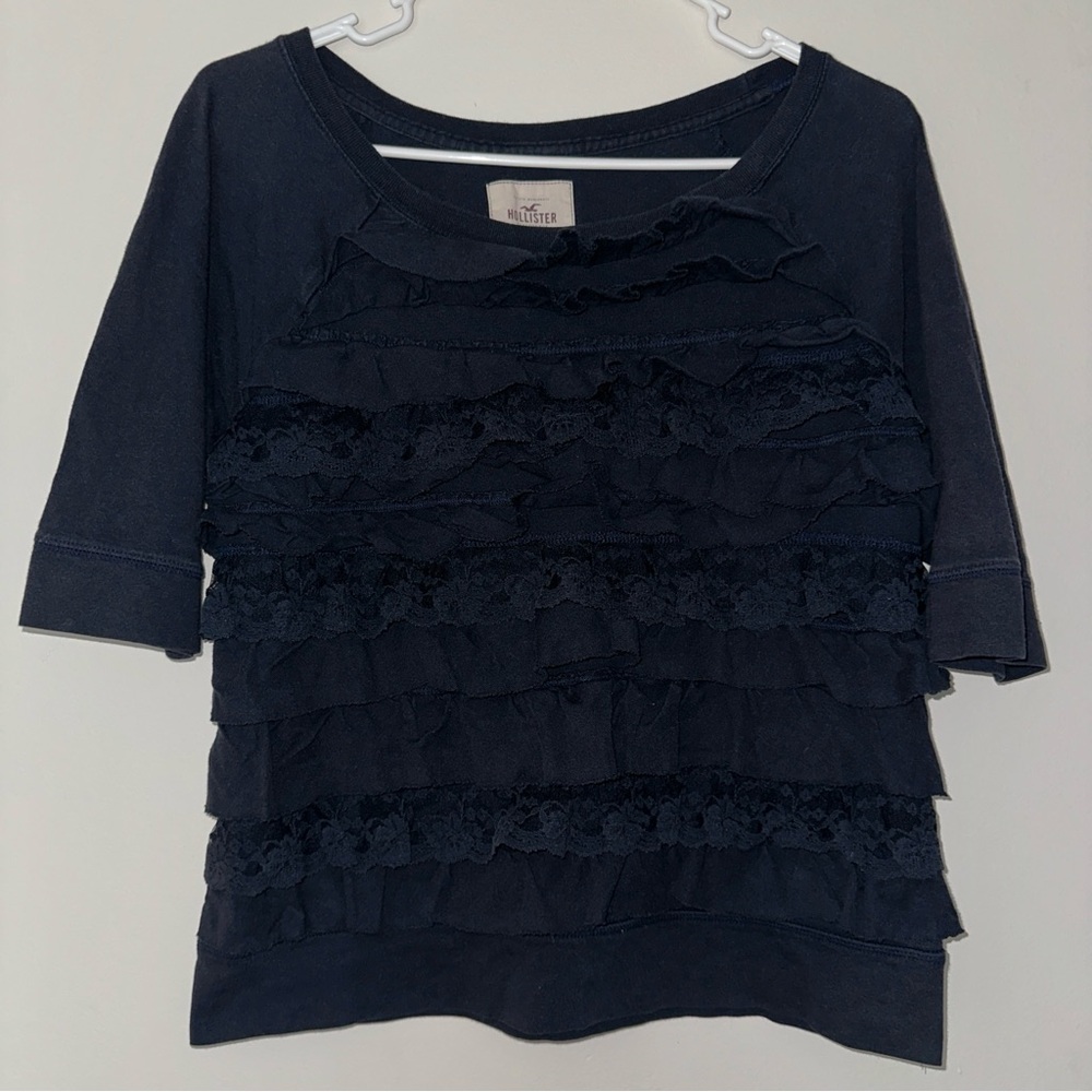 Y2K Hollister Ruffle Tee